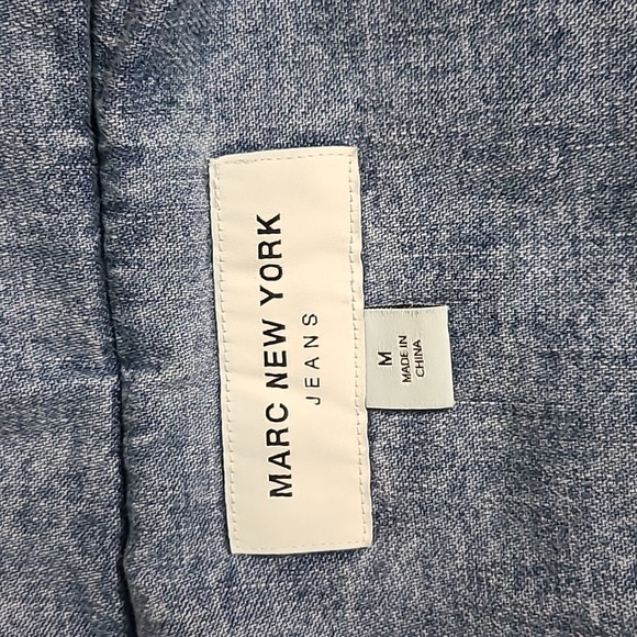 Marc New York Denim Blue Vest - Picture 2 of 8